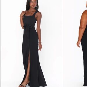 Elegant Black Evening Gown